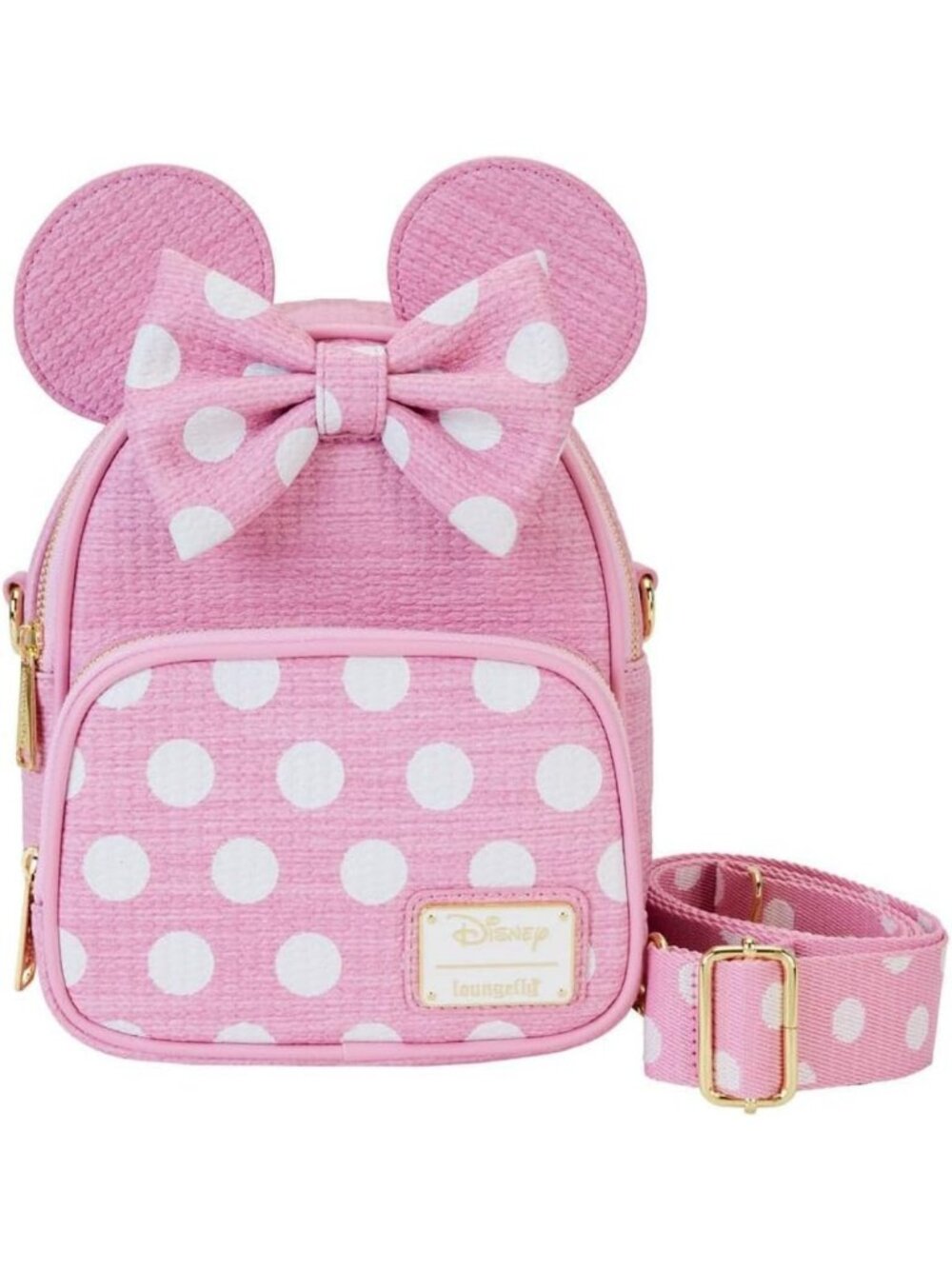 Chic Minnie Mouse Straw Mini Convertible Bag | Perfect for Disney Lovers
